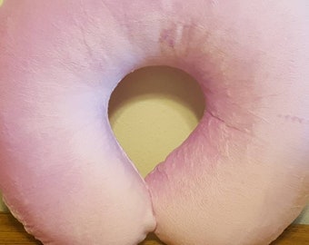 Soft Violet Minky Nursing Pillow Cover, Handmade