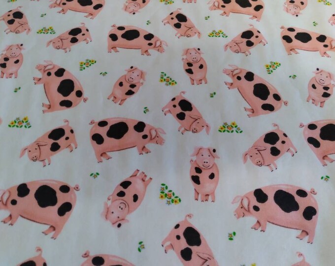 Baby blanket-pig Baby blanket-white dimple dot minky-newborn baby blanket-cotton baby blanket-shower gift-ready to ship-minky baby blanket