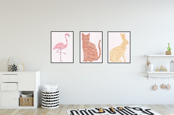 Happy Hare Watercolour Print ++ Animal Art, Hare Print, Rabbit Print, Watercolour Print, A4 Print, Art Print, Nursery Print