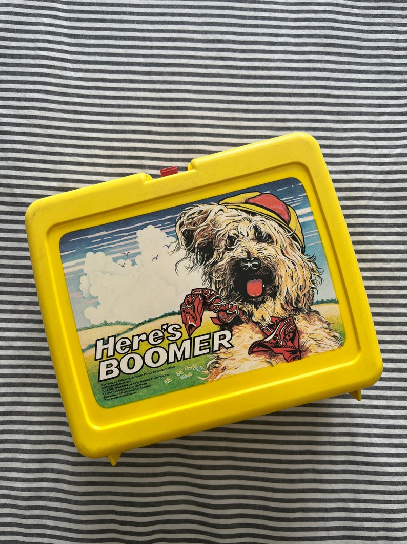 Here's Boomer Collectible Thermos Lunch Pail Lunch Box Etsy