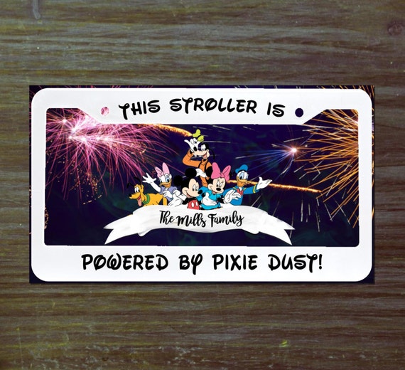 DIY Stroller Sign for Disney - Instant Download Identifiers Vacation ...