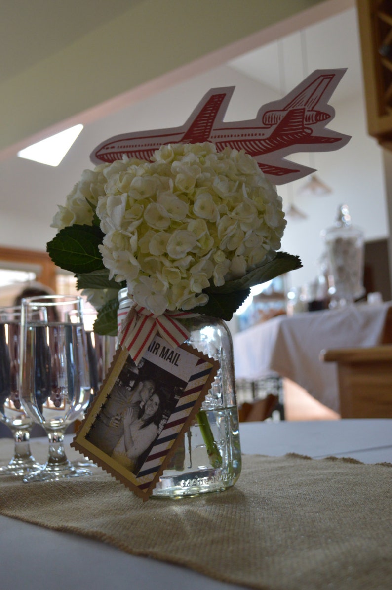 DIY Vintage Airplane Picks for Floral Arrangements or Cake Etsy