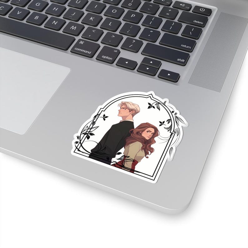 Dramione Sticker: Romantic Fantasy Fanart for YA Readers (Vinyl) image 5