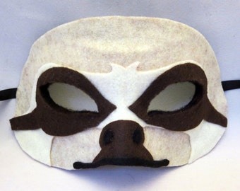 Felt Sloth Mask Pattern Digital Download DIY Cosplay Template