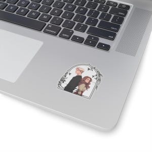 Dramione Sticker: Romantic Fantasy Fanart for YA Readers (Vinyl) image 2
