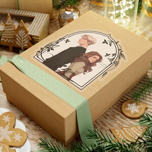 Dramione Sticker: Romantic Fantasy Fanart for YA Readers (Vinyl) image 9