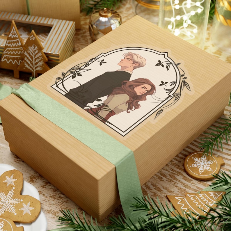Dramione Sticker: Romantic Fantasy Fanart for YA Readers (Vinyl) image 9