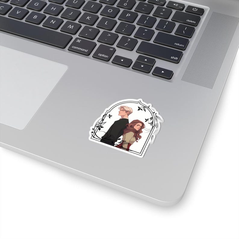 Dramione Sticker: Romantic Fantasy Fanart for YA Readers (Vinyl) image 3