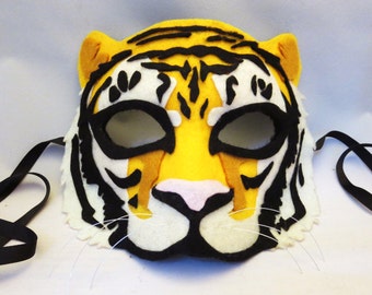 Felt Tiger Mask Pattern Digital Download DIY Cosplay Template