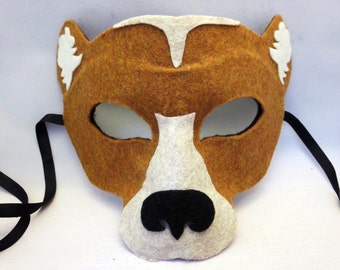 Felt Bear Mask Pattern Digital Download DIY Cosplay Template