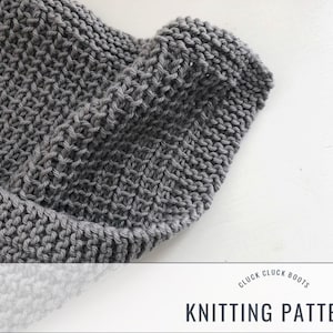 FLANNERY Washcloth / Dishcloth Knitting PATTERN | Kitchen Decor | Home Decor | Kitchen Cloth