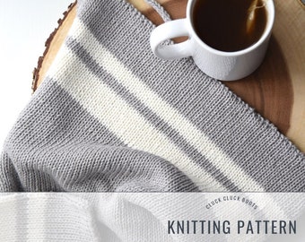 CULPEPPER Dish Towel Knitting PATTERN | Kitchen Pattern | Home Decor Pattern | Housewarming Gift | Hand Towel | Knit Towel