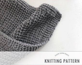 FLANNERY Washcloth / Dishcloth Knitting PATTERN | Kitchen Decor | Home Decor | Kitchen Cloth