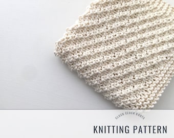 VERA Washcloth / Dishcloth Knitting PATTERN | Kitchen Decor | Home Decor | Kitchen Cloth | Home Decor
