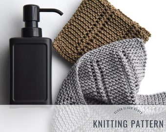 MERRIWEATHER Dish Cloth Knitting PATTERN | Kitchen Pattern | Wash Cloth | Home Decor Pattern | Housewarming Gift | Kitchen Linen