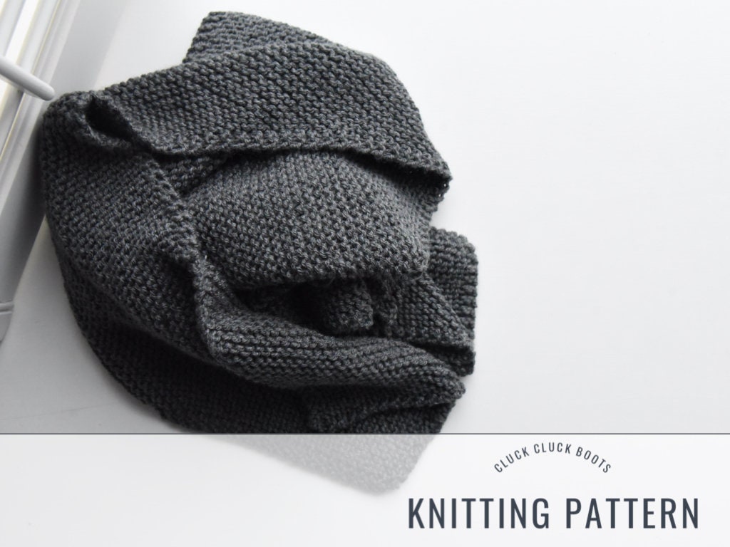 PAPI C2C Scarf Knitting PATTERN | Knit Scarf | Mens + Womens Scarf ...