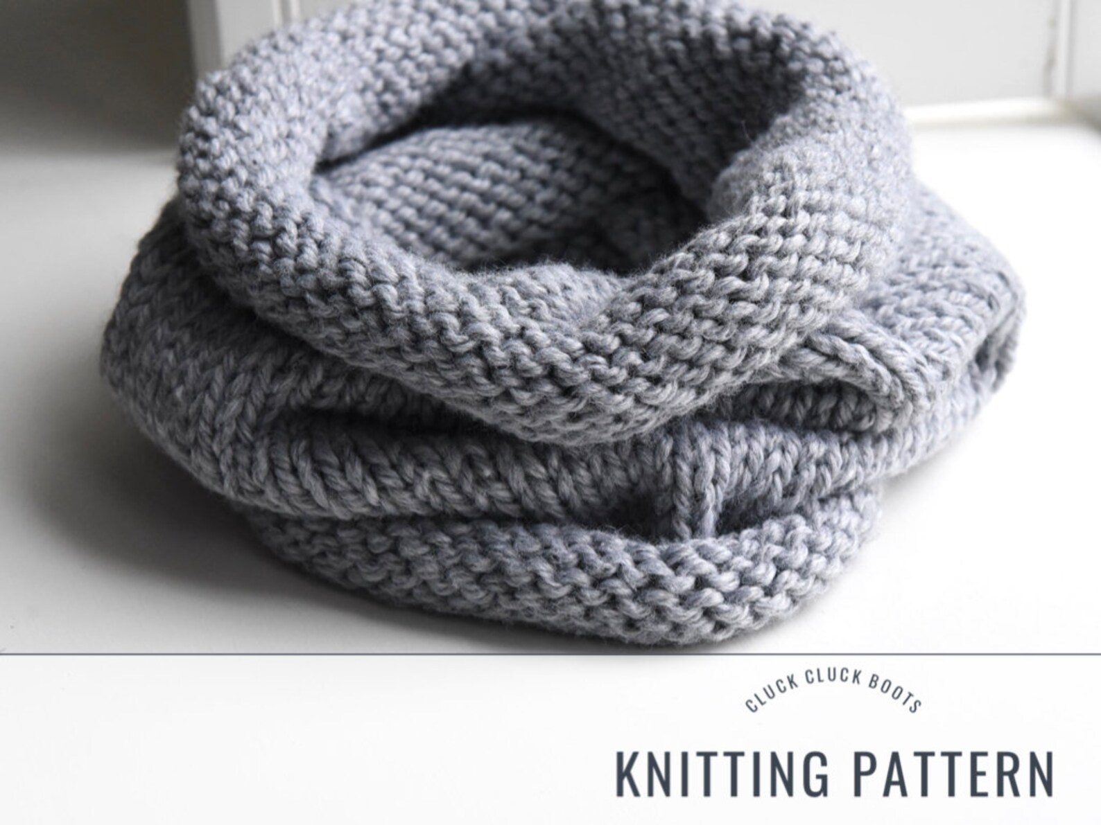 ESSENTIAL Chunky Cowl Knitting PATTERN | Chunky Knit | Quick Knit ...
