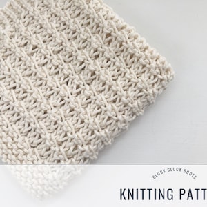 MAE Washcloth / Dishcloth Knitting PATTERN | Kitchen Decor | Home Decor | Kitchen Cloth | Dish Cloth