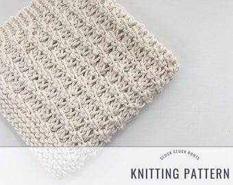MAE Washcloth / Dishcloth Knitting PATTERN | Kitchen Decor | Home Decor | Kitchen Cloth | Dish Cloth