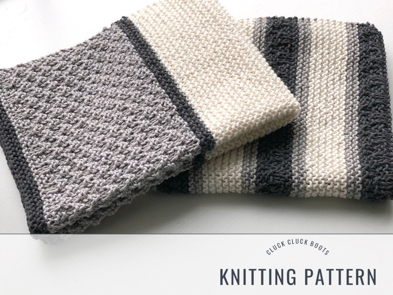 Kitchen Dish Towel Knitting PATTERNS | TAVOLA + TRATTORIA | Pattern Duo ...