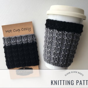 CASS Coffee Cozy / Cup Sleeve PATTERN | Includes Two Sizes | Coffee Sleeve