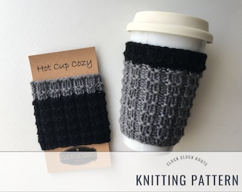 CASS Kaffeewärmer / Tassenärmel MUSTER | Enthält zwei Größen | Kaffee Sleeve