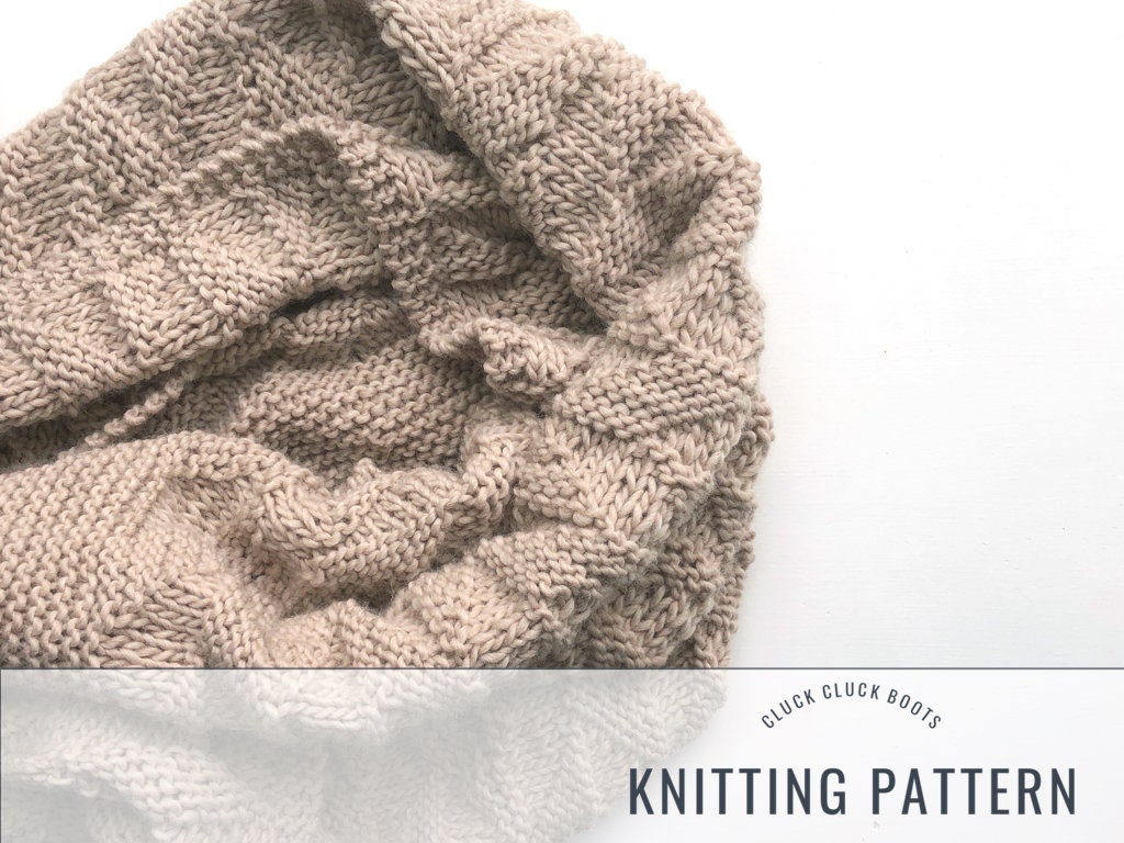 Michigan Scarf Pattern The MADIGAN Scarf Knitting PATTERN | Cozy Scarf | Blanket Scarf | Easy ...