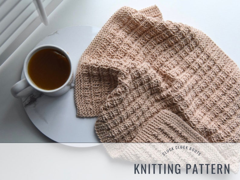 TALULAH Dish Towel Knitting PATTERN Kitchen Pattern Home Etsy