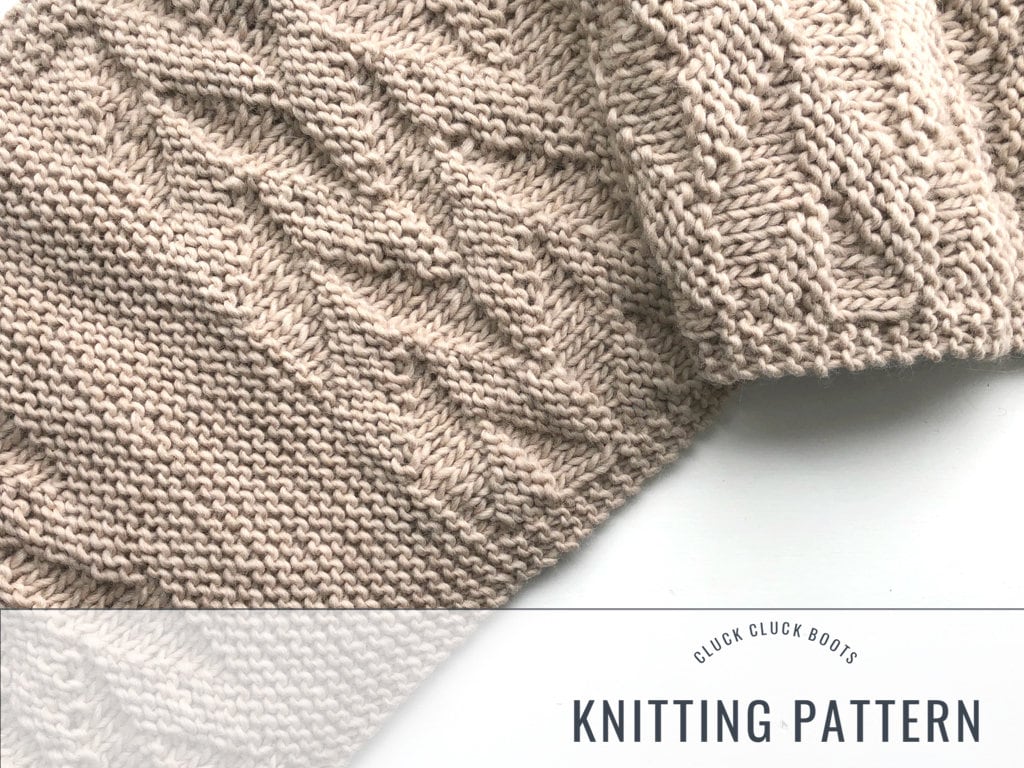 Michigan Scarf Pattern The MADIGAN Scarf Knitting PATTERN | Cozy Scarf | Blanket Scarf | Easy ...