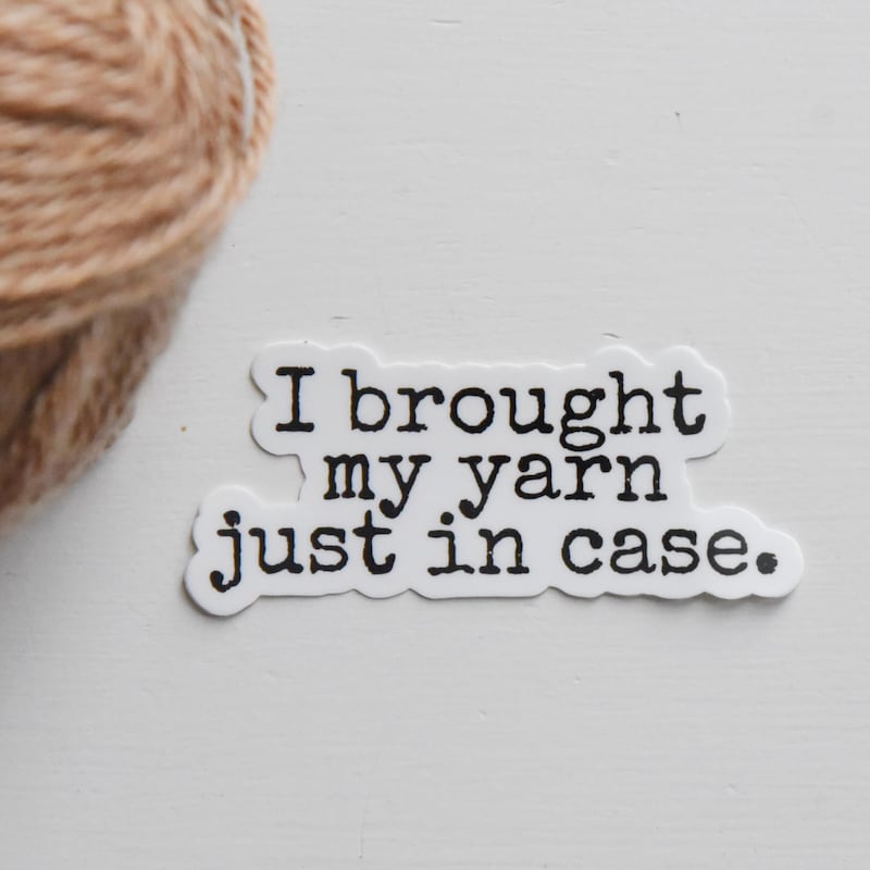 Knitting Phone Stickers - Etsy
