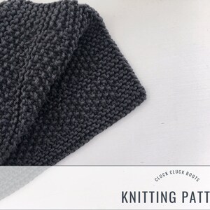 HEDGES Dishcloth KNITTING PATTERN | Washcloth Pattern | Kitchen Cloth | Reversible