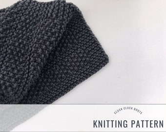 HEDGES Dishcloth KNITTING PATTERN | Washcloth Pattern | Kitchen Cloth | Reversible