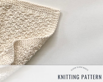 IMOGENE Dishcloth KNITTING PATTERN | Kitchen Cloth | Washcloth | Kitchen Decor | Home Decor