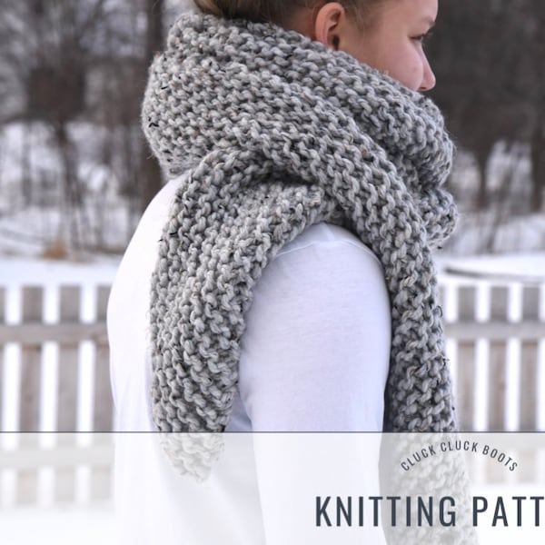 Bias Knit Scarf Etsy