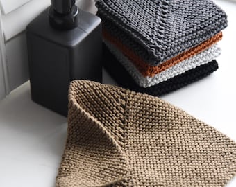 TYNE Knit Dish Cloth / Wash Cloth | Choice of Color | Kitchen Knit | 100% Cotton | Kitchen Cloth | Dishcloth