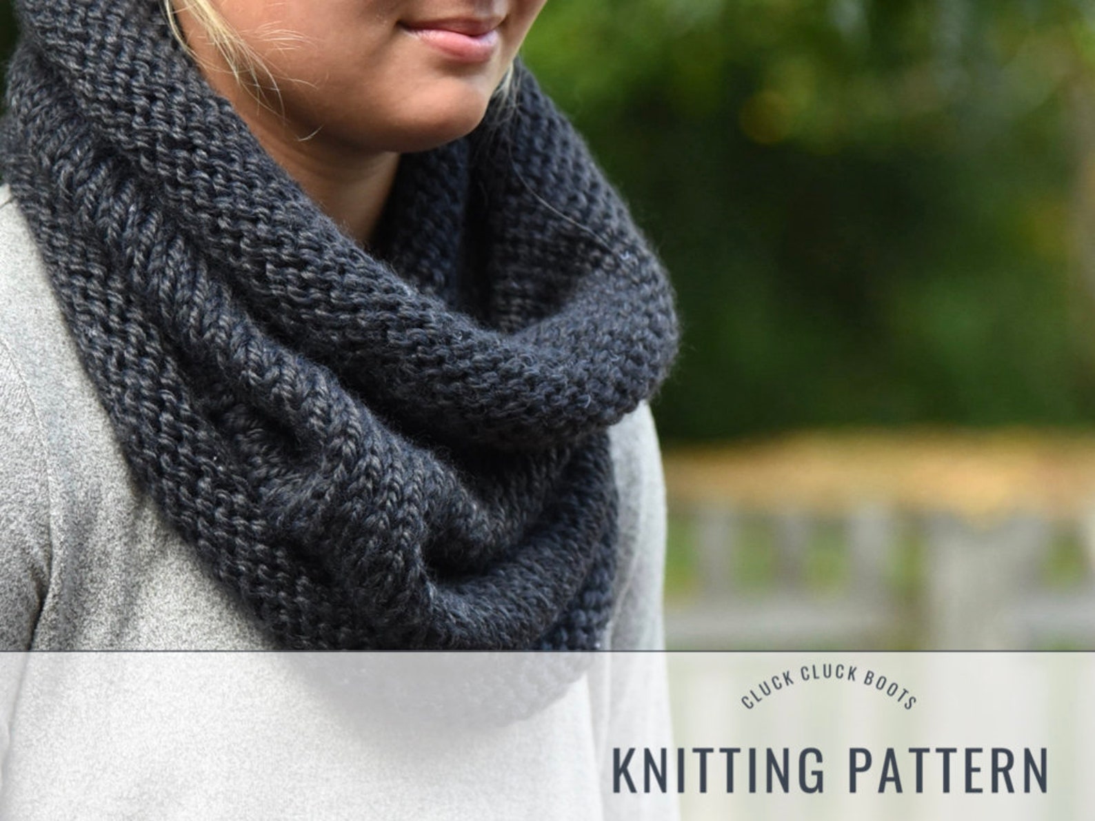 ESSENTIAL Chunky Cowl Knitting PATTERN | Chunky Knit | Quick Knit ...