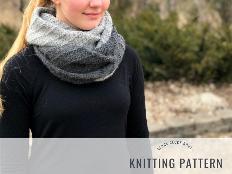 KIPLING Scarf Knitting PATTERN Spiral Scarf Classic Scarf Etsy
