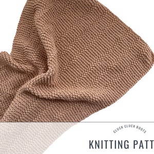 LAGOM Dish Towel Knitting PATTERN FIVE | Kitchen Pattern | Home Decor Pattern | Knit Towel Pattern | Hand Towel | Part of the Lagom Quintet