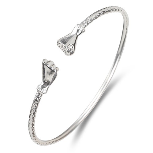 Solid .925 Sterling Silver West Indian Bangles Bangle Cuff Etsy