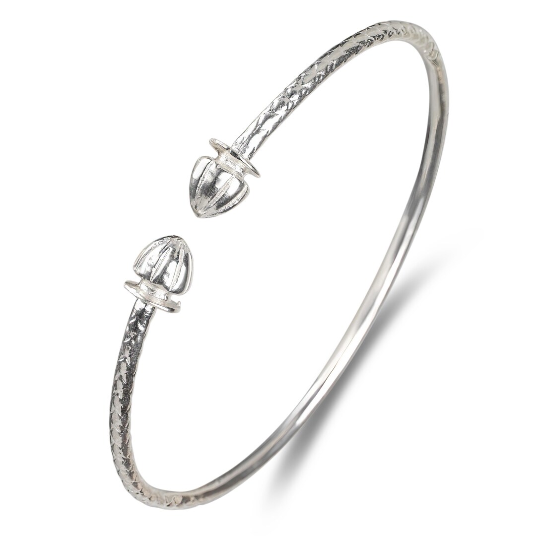 AB156 925 sterling silver bangle bracelet, 925 silver fashion jewelry dragon bra