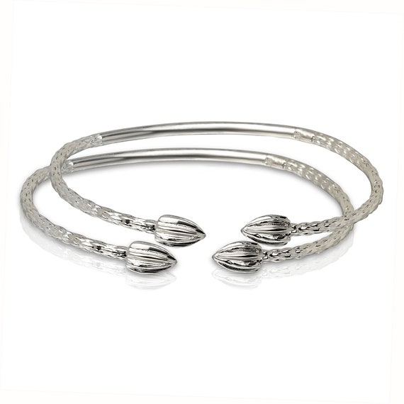 Silver west indian best sale bangles