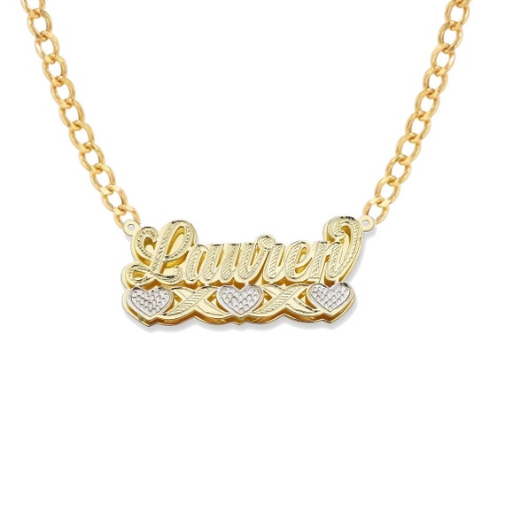 Double necklace design deals