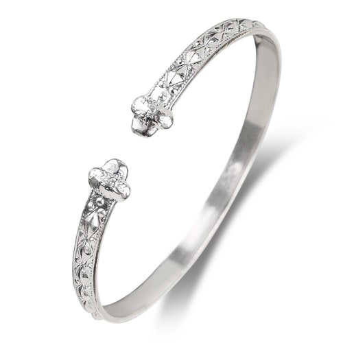 Solid .925 Sterling Silver West Indian Bangles Bangle Cuff Etsy