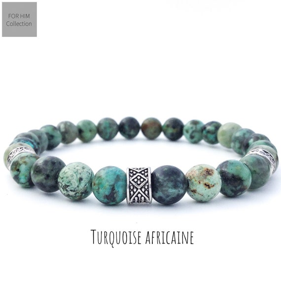 bracelet homme avec turquoise bracelet homme avec turquoise