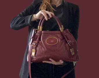 Chloé Paddington Leather Hand bag y2k Chloé Paddington Bag In Grained Leather | Chloé US