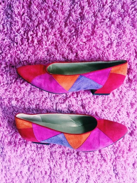 RESERVED-Vintage woman shoes / kittens heels / bal