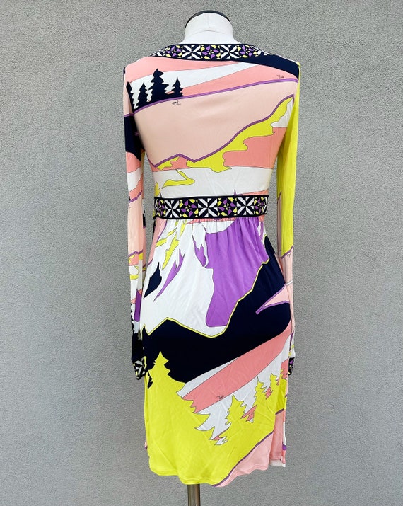 Vintage drap dress from Emilio Pucci Y2K - image 2