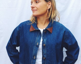 Vintage jeans jacket, top from the 90s