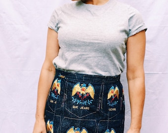 Vintage skirt in jeans from the 90s