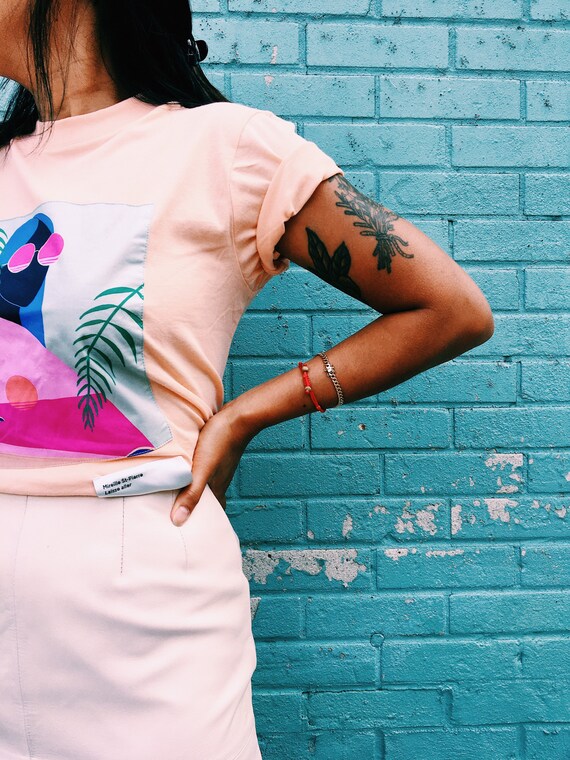 vintage high waisted leather skirt 90s
